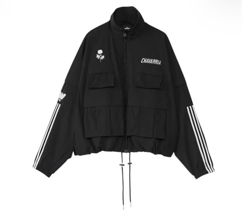 Adidas x Willy Chavarria Cargo Track Jaket Black L NWT KW1732